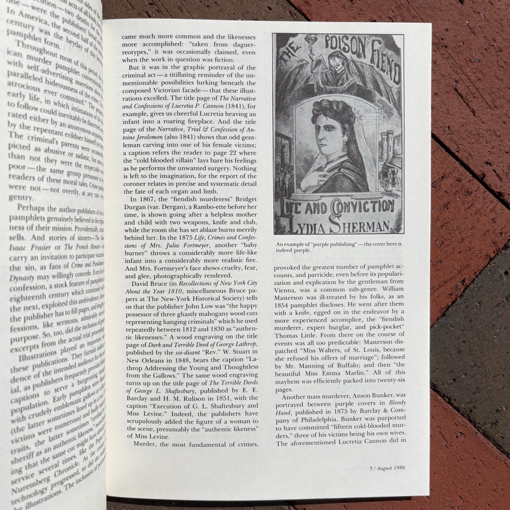 American Book Collector August 1986 Half Devil Half Priest Victorian Rare Books - Picture 6 of 9